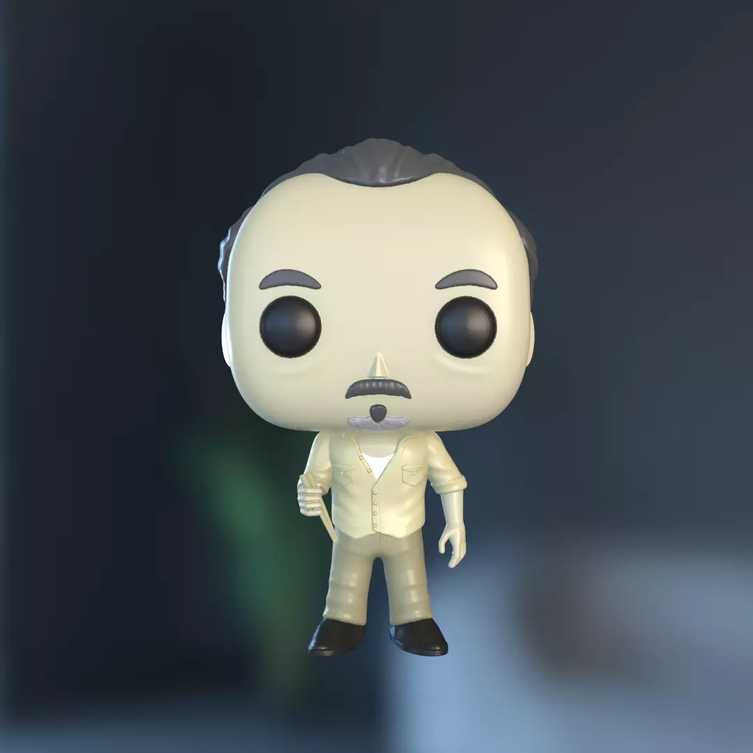 Funko Senor Miyagi 3D print model