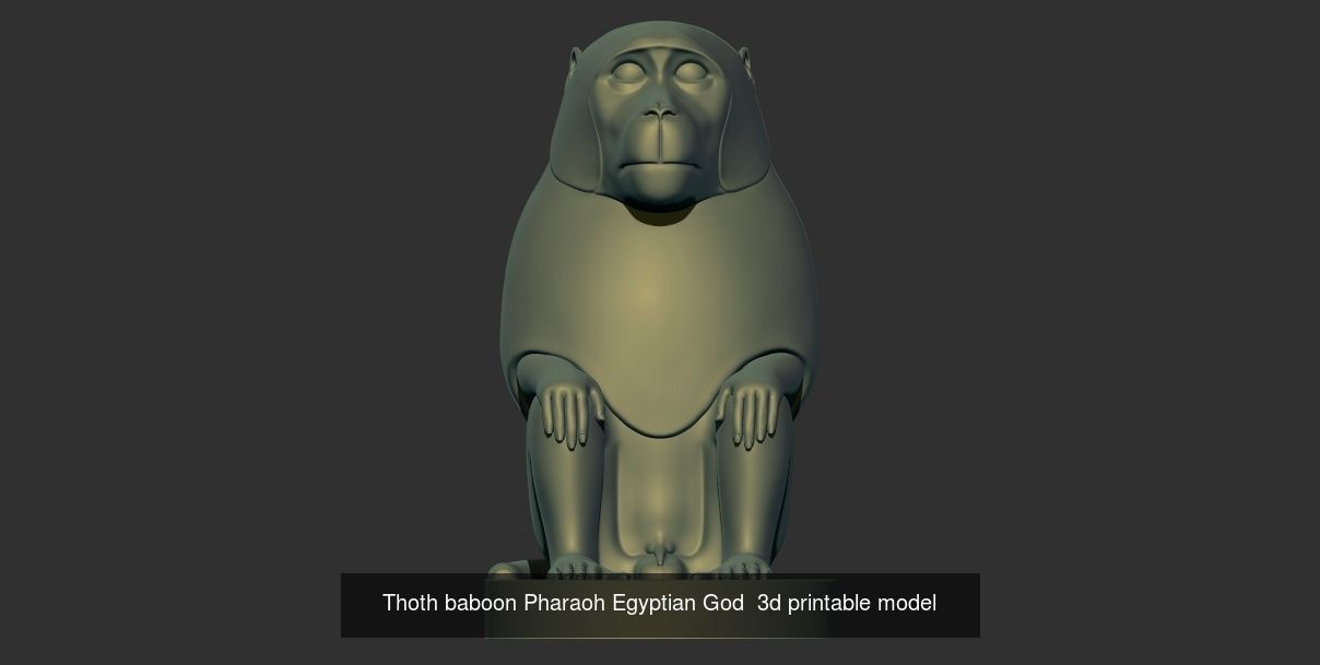 Ancient Egyptian Pharaoh animals 3D Model Collection_9
