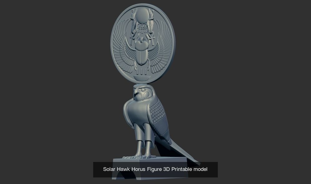 Ancient Egyptian Pharaoh animals 3D Model Collection_6