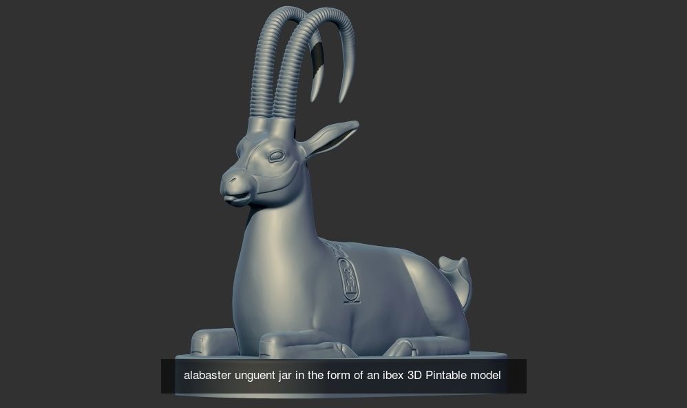 Ancient Egyptian Pharaoh animals 3D Model Collection_5