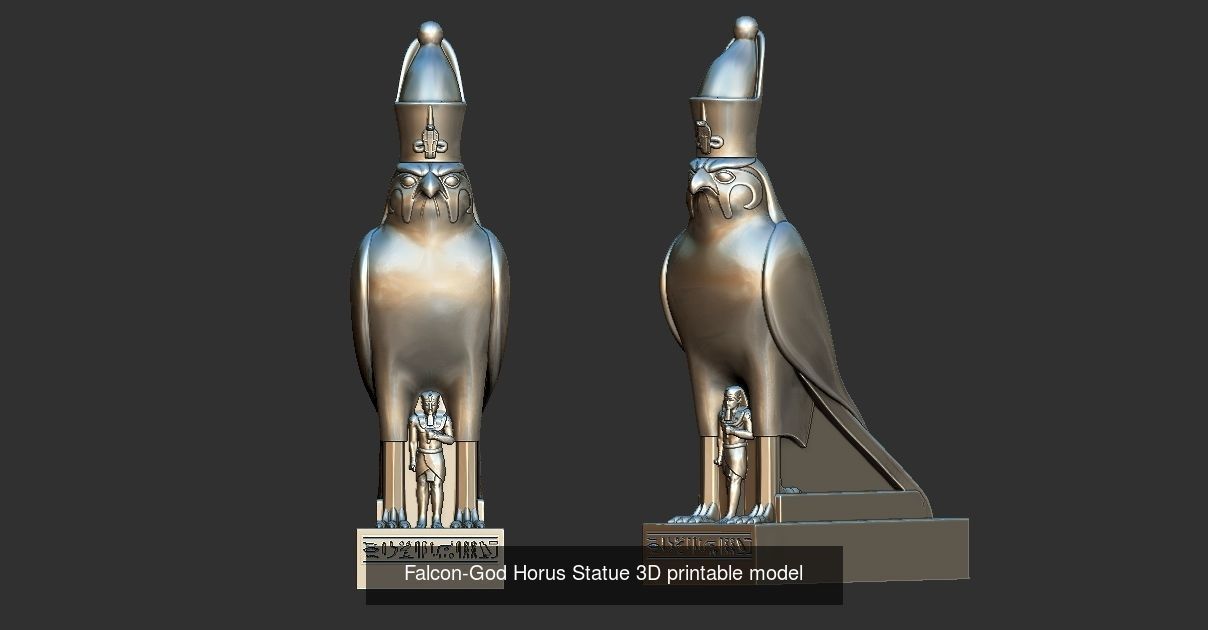 Ancient Egyptian Pharaoh animals 3D Model Collection_4