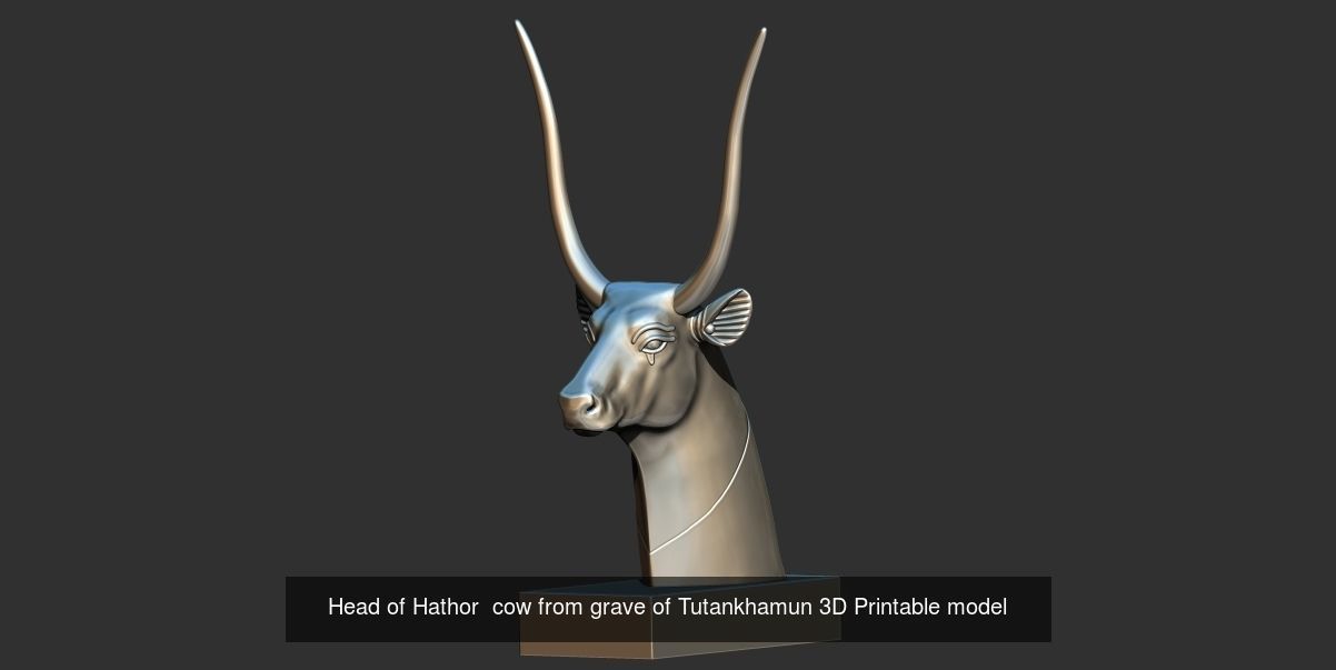 Ancient Egyptian Pharaoh animals 3D Model Collection_8