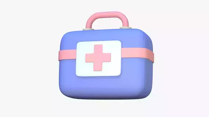 First Aid Kit 3D Icon 3D model