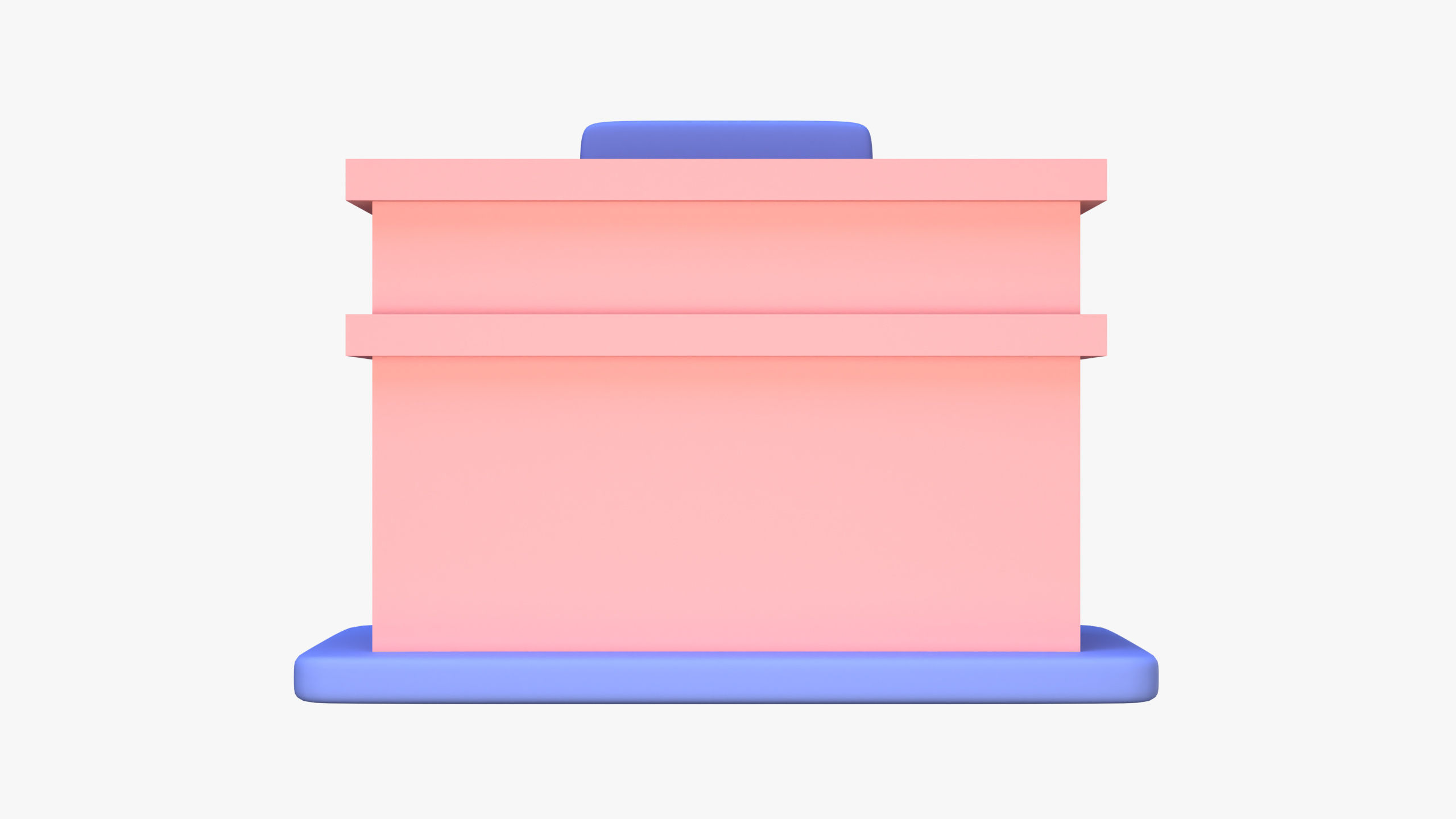 Hospital Building 3D Icon 3D model_4