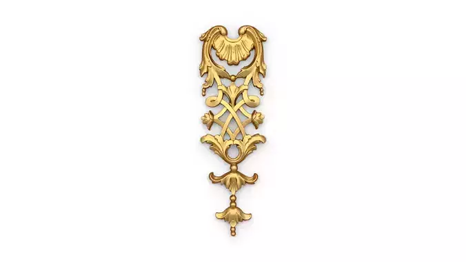 Classic carved decor ornament 472