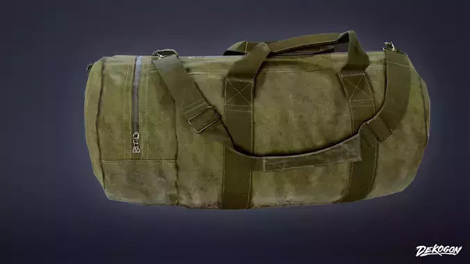 MILITARY - Bag 01 - LOW POLY Low-poly 3D model