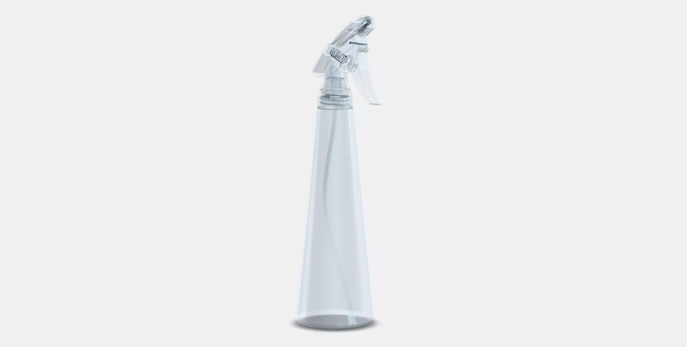 TOMAT Spray bottle Low-poly 3D model