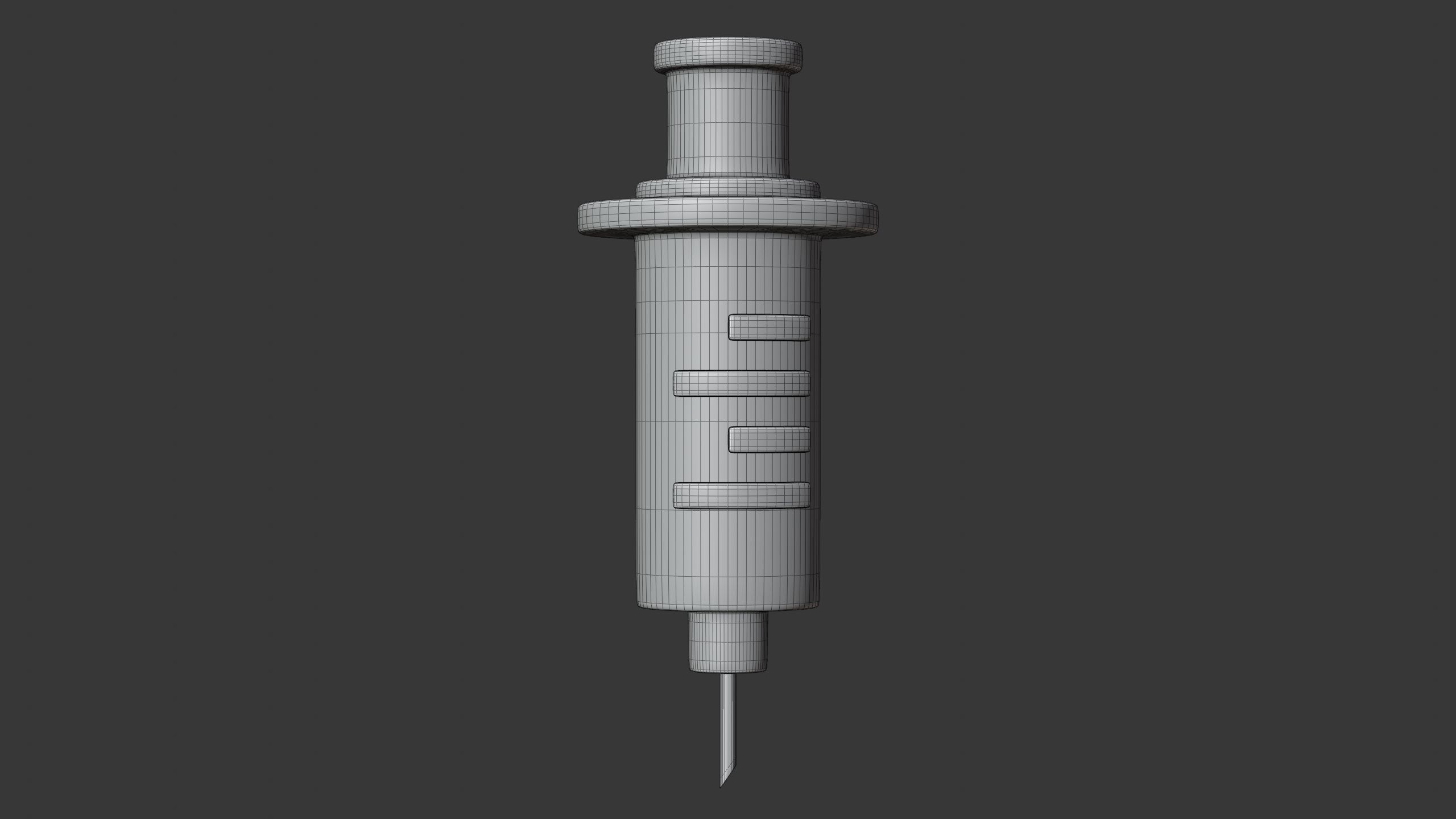 Syringe 3D Icon 3D model_5