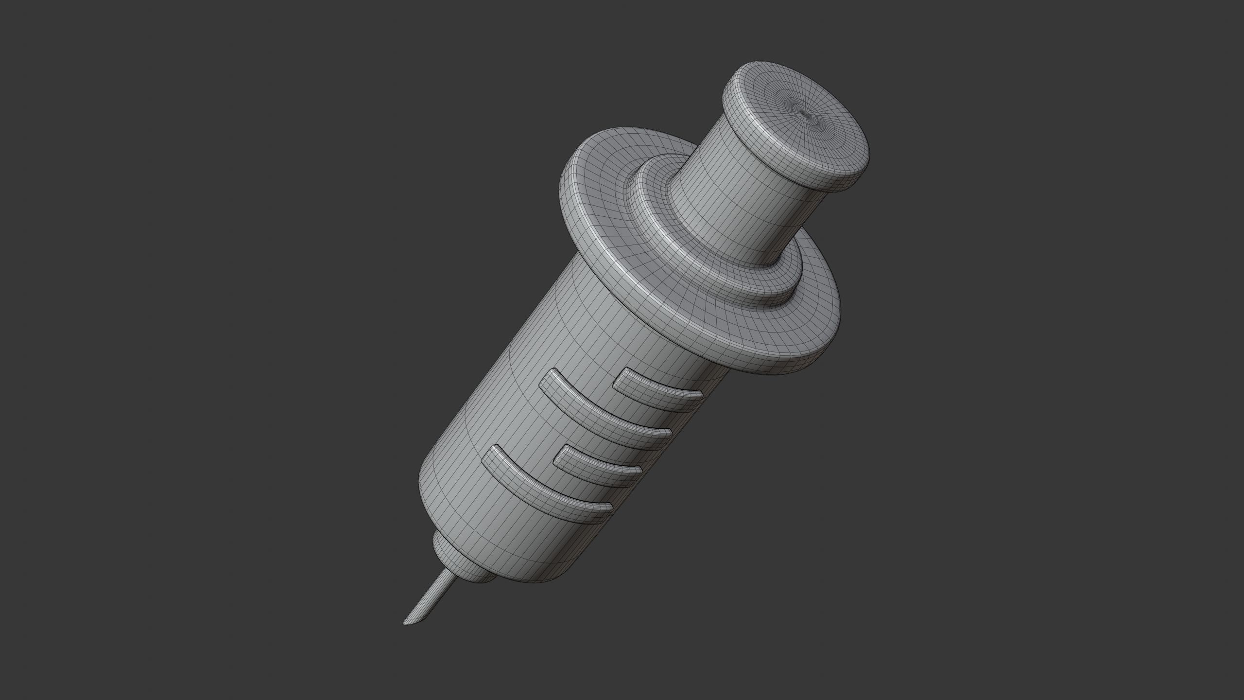 Syringe 3D Icon 3D model_6