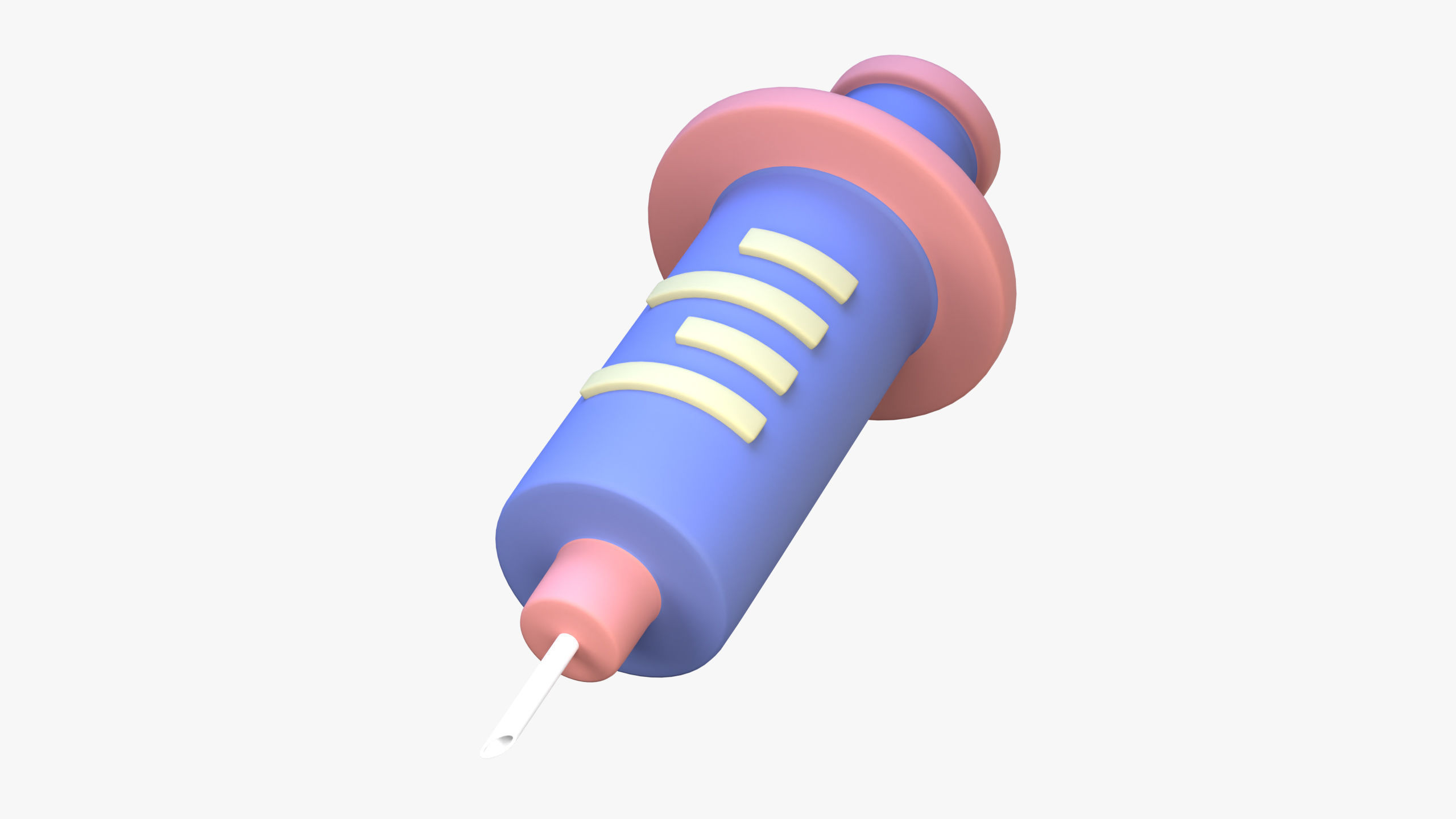 Syringe 3D Icon 3D model_3