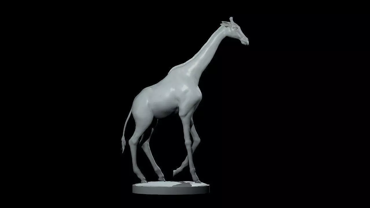 Giraffe 3D-print model 3D print model