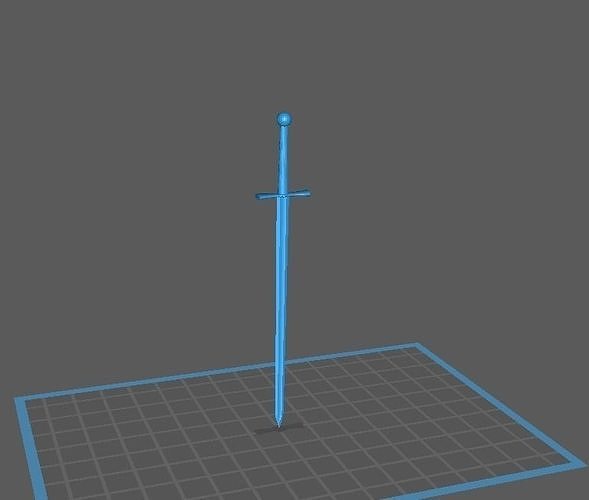 sword Free 3D print model