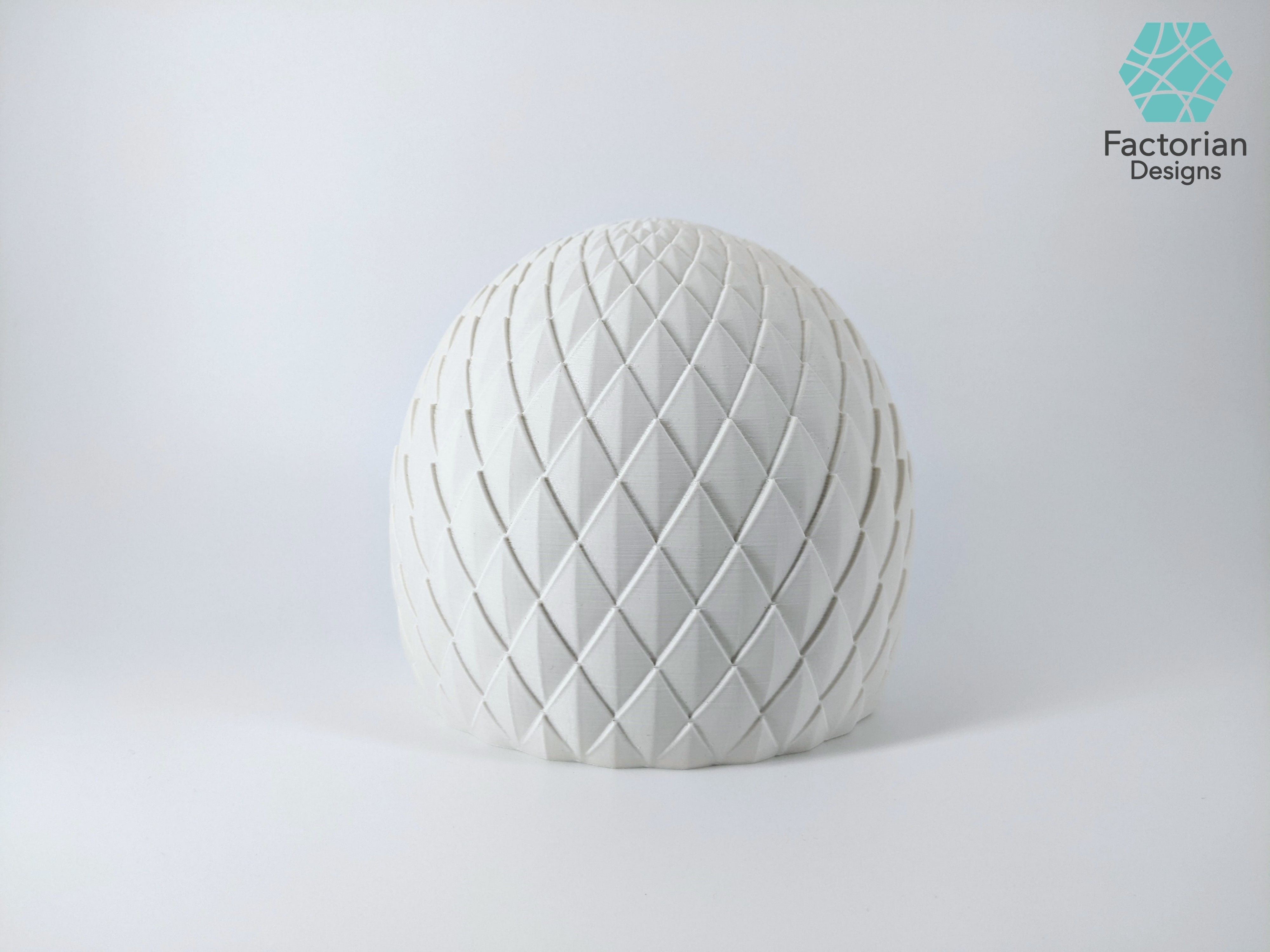 Wall PLANT POT Dragon Egg STL to 3D print Version Blossomscale 3D print model_7