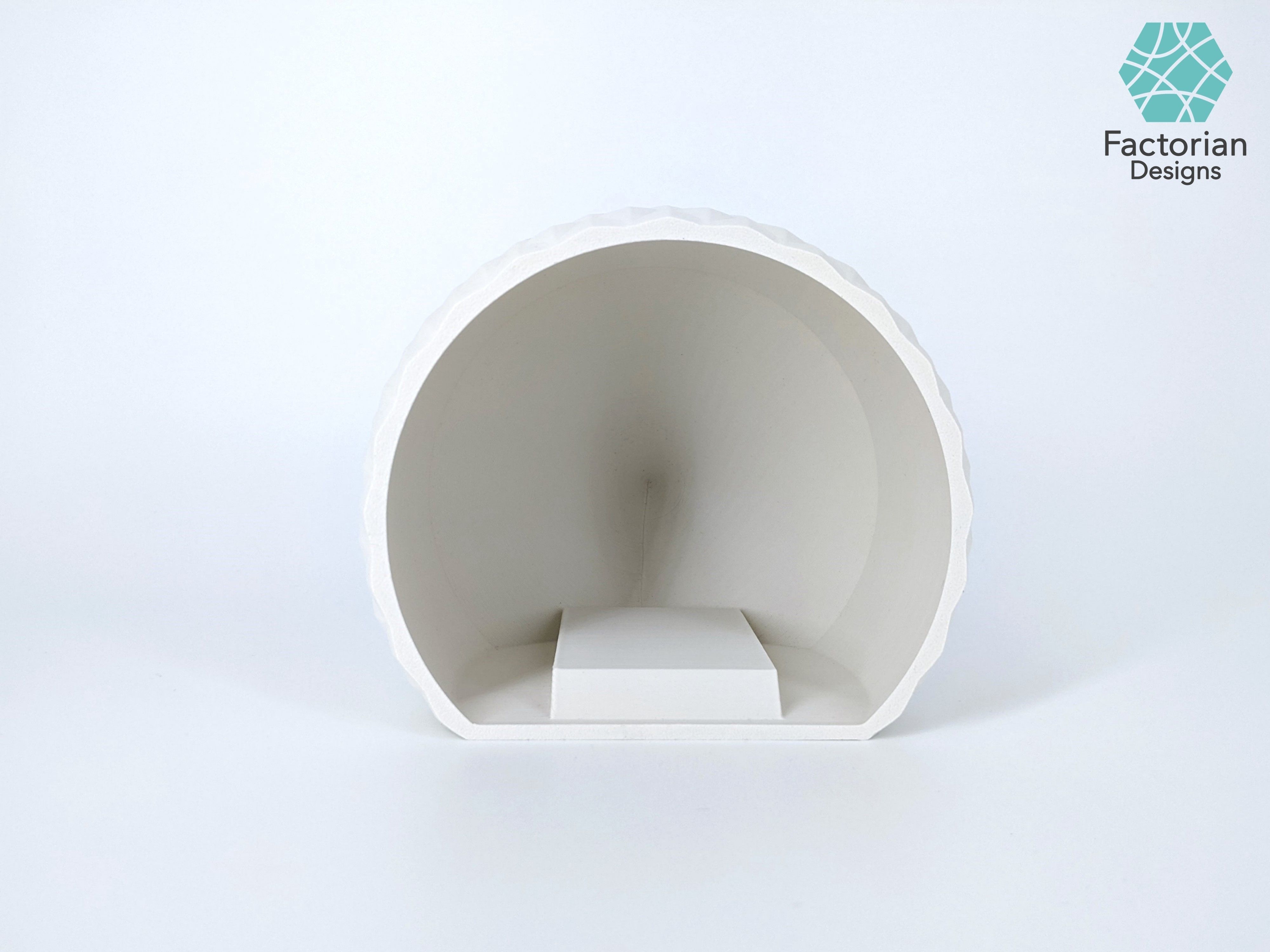 Wall PLANT POT Dragon Egg STL to 3D print Version Blossomscale 3D print model_5