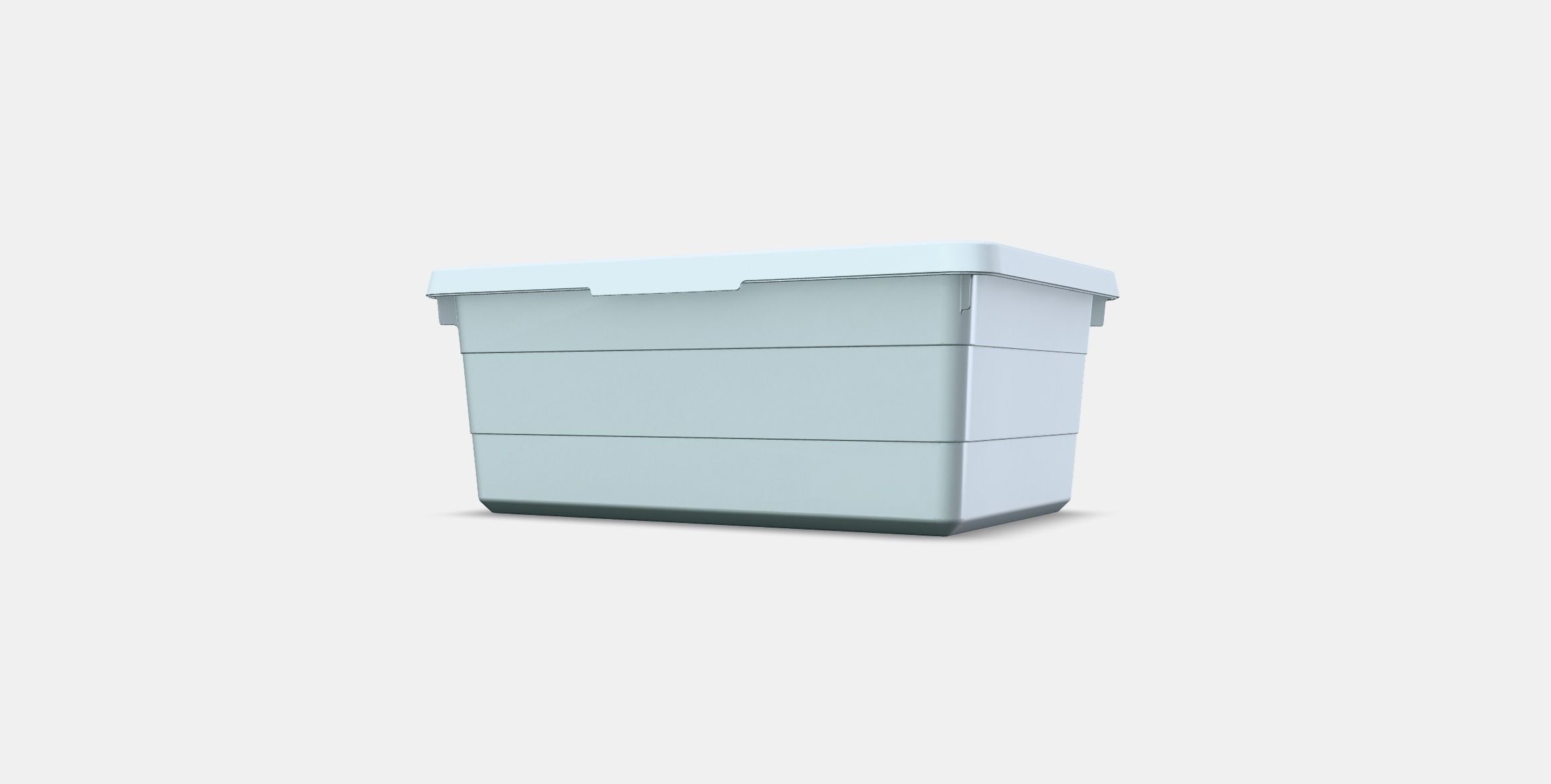 SOCKERBIT Box with lid Low-poly 3D model_11