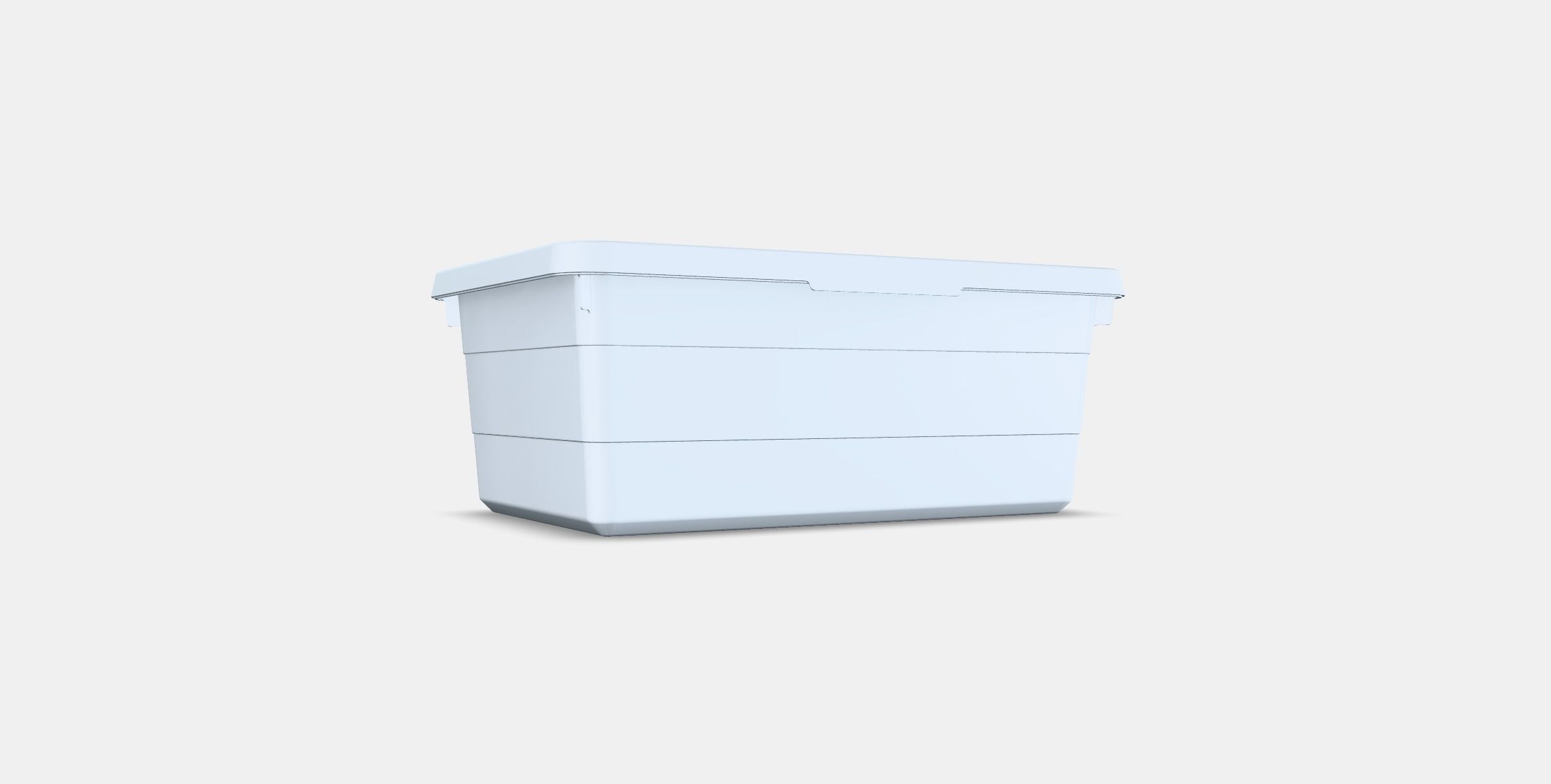 SOCKERBIT Box with lid Low-poly 3D model_16