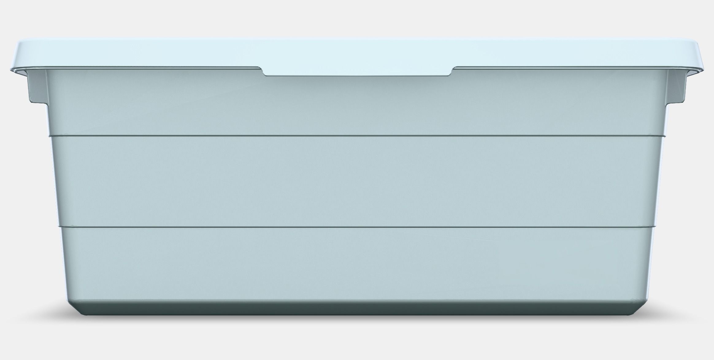 SOCKERBIT Box with lid Low-poly 3D model_12