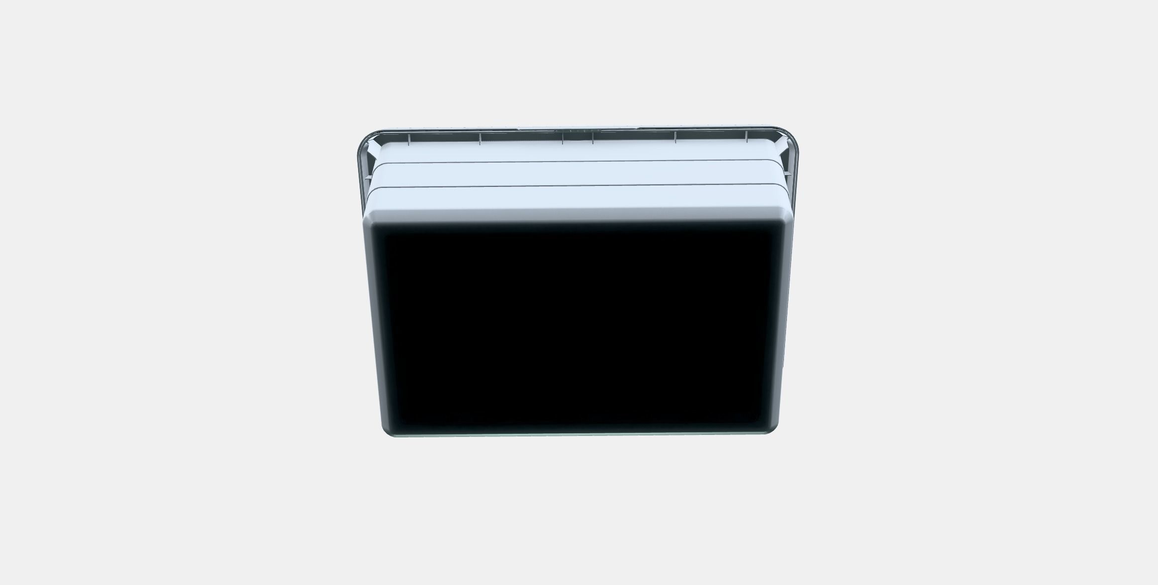 SOCKERBIT Box with lid Low-poly 3D model_7