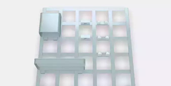 SNICKRA 8piece storage board set