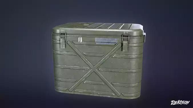 MILITARY - Box 01 - LOW POLY