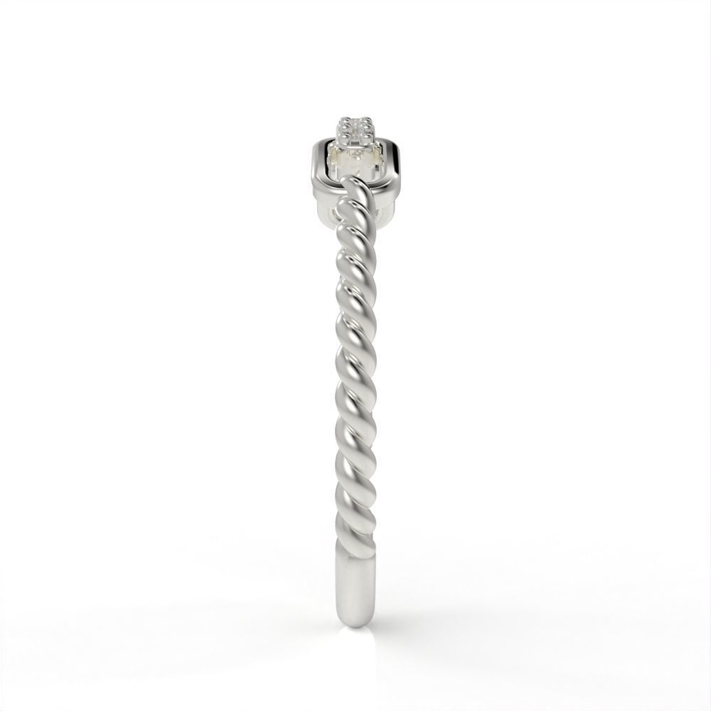 Briaded wedding band ready for 3D print 3D print model_12