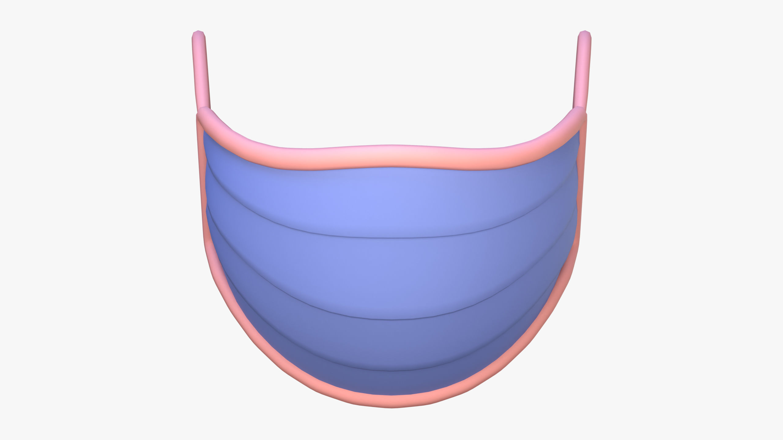 Face Mask 3D icon 3D model_1