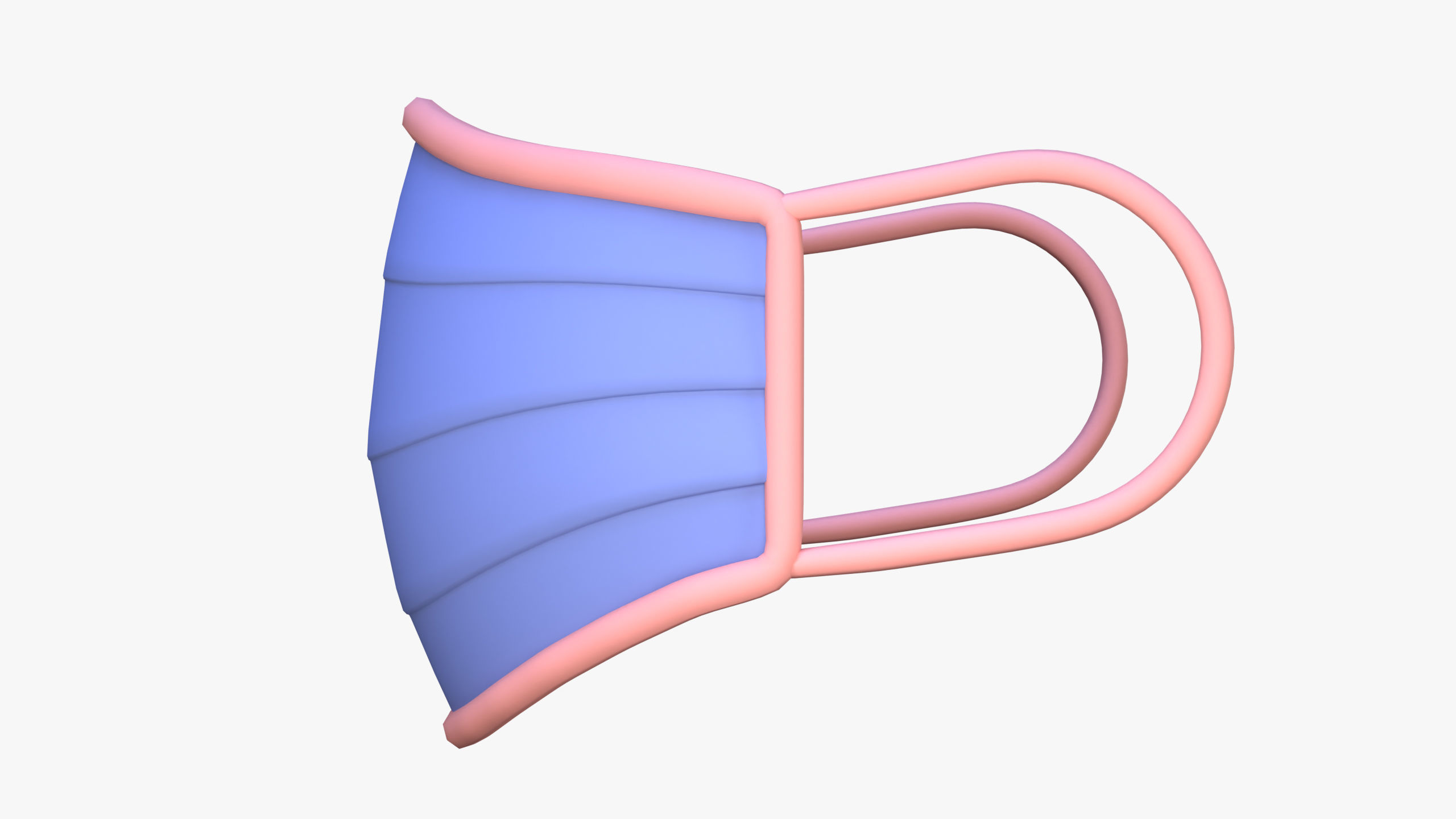 Face Mask 3D icon 3D model_4