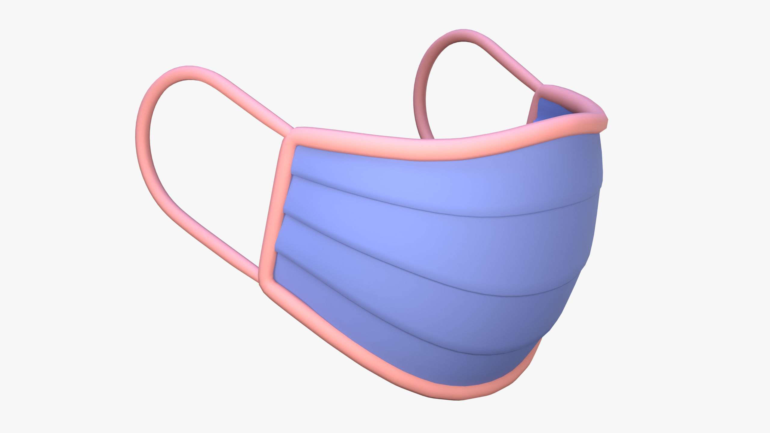 Face Mask 3D icon 3D model_2