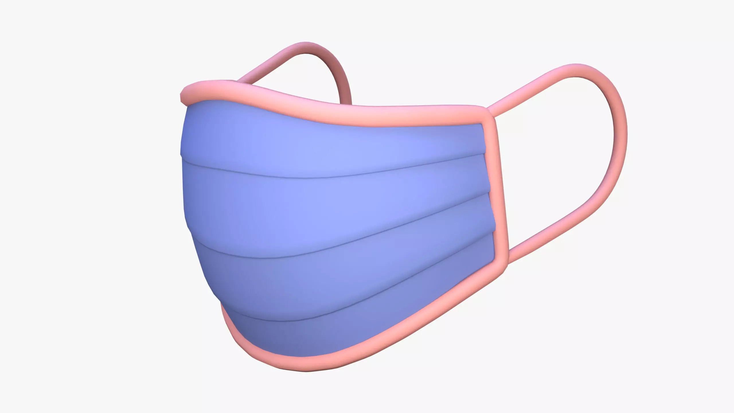 Face Mask 3D icon 3D model_0