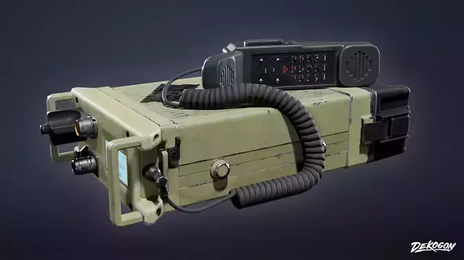 MILITARY - Comms 02 - LOW POLY