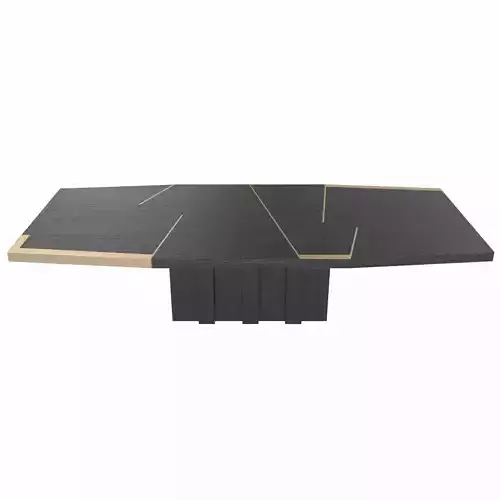 Carlyle collective HARMONY DINING TABLE 3D model