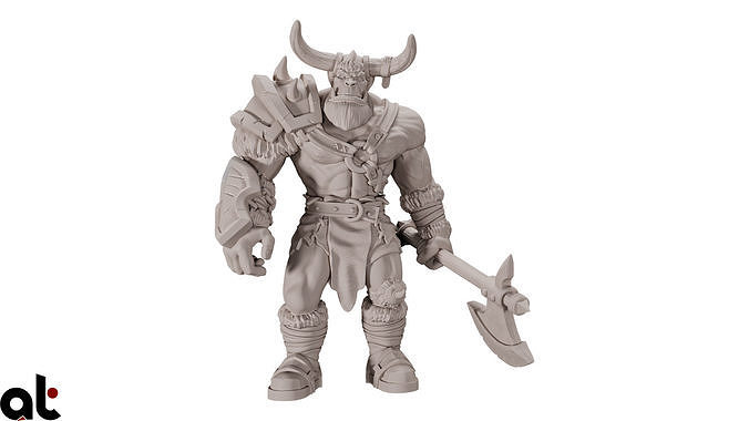 Orc GRUNT Standing 3D print model
