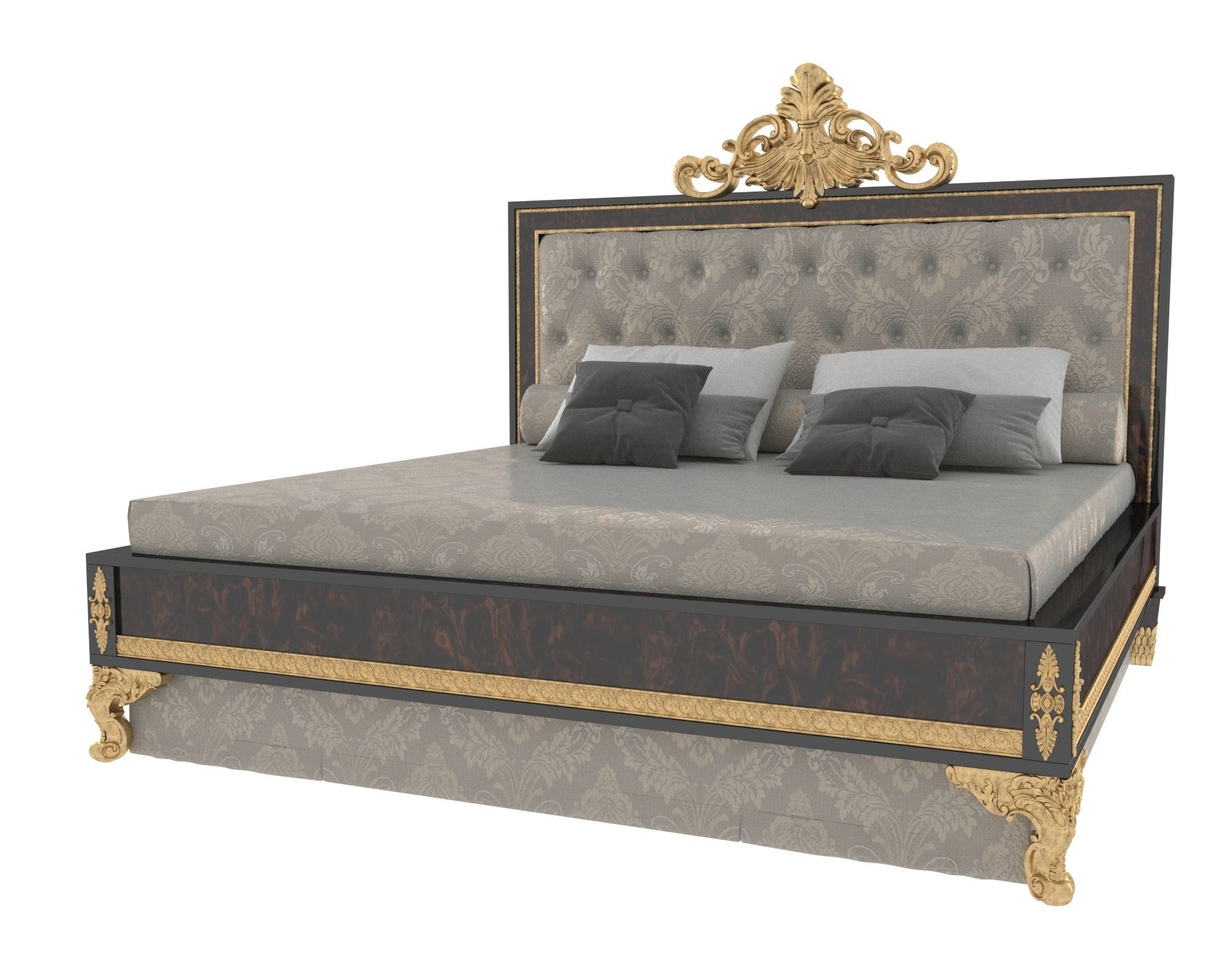 Mariner - BED VOLGA  3D model 3D model_1