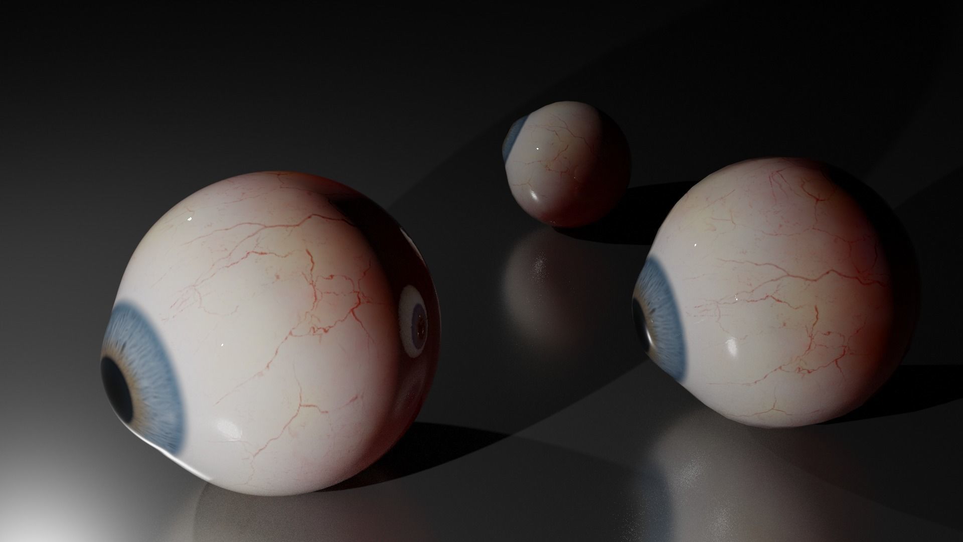 Realistic 3D Eye Model 3D model_6