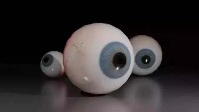 Realistic 3D Eye Model