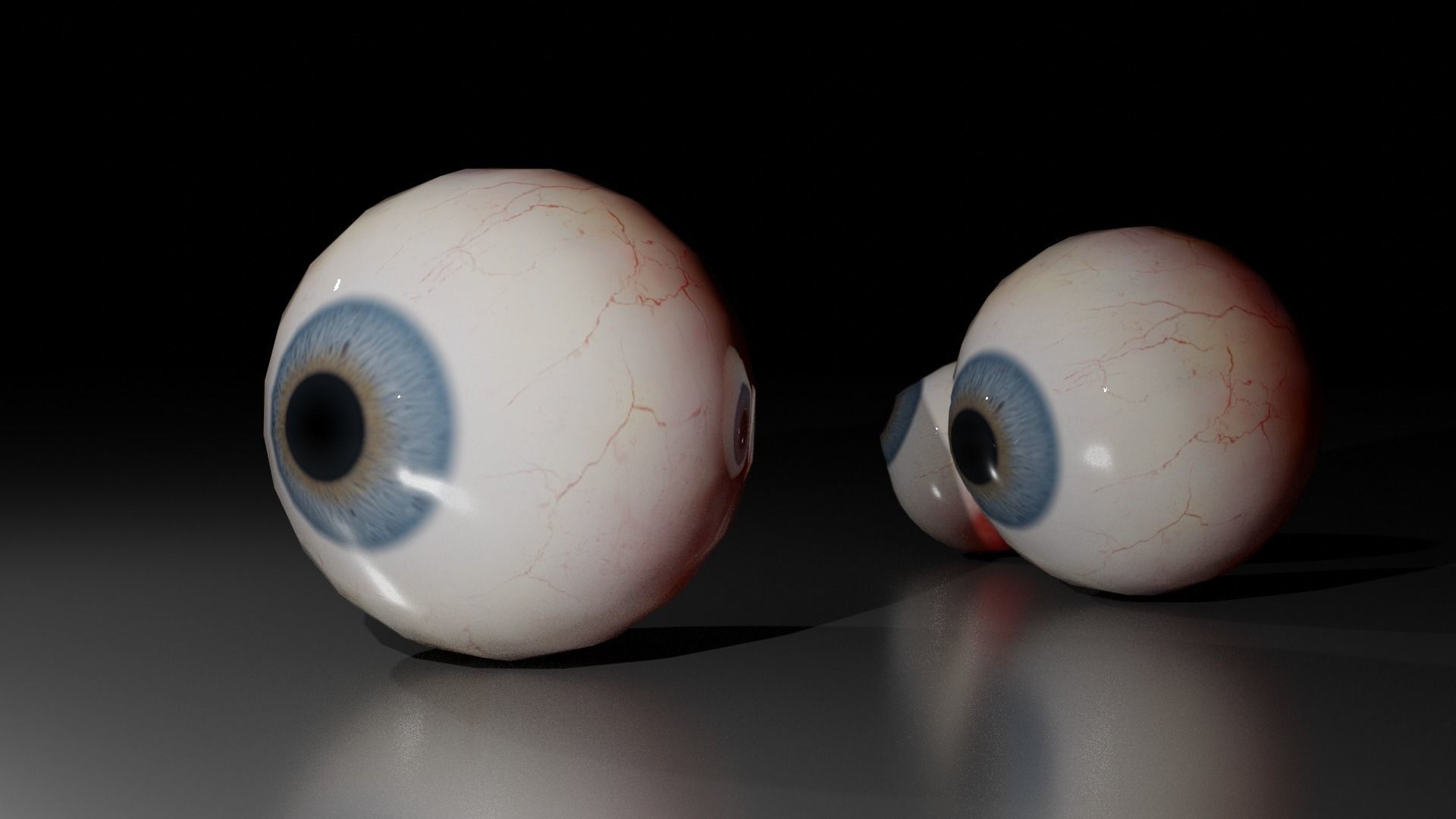Realistic 3D Eye Model 3D model_2