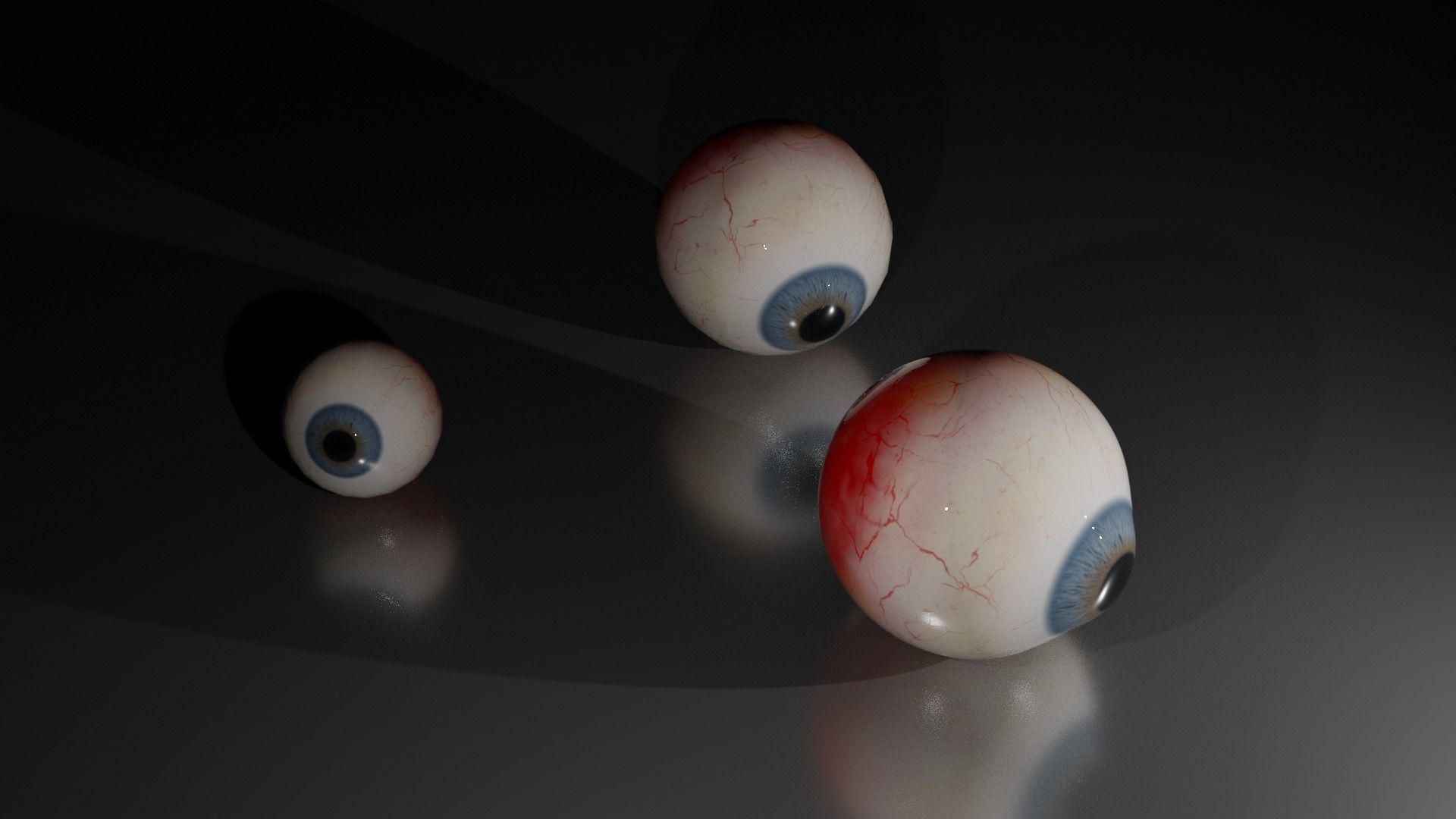 Realistic 3D Eye Model 3D model_7