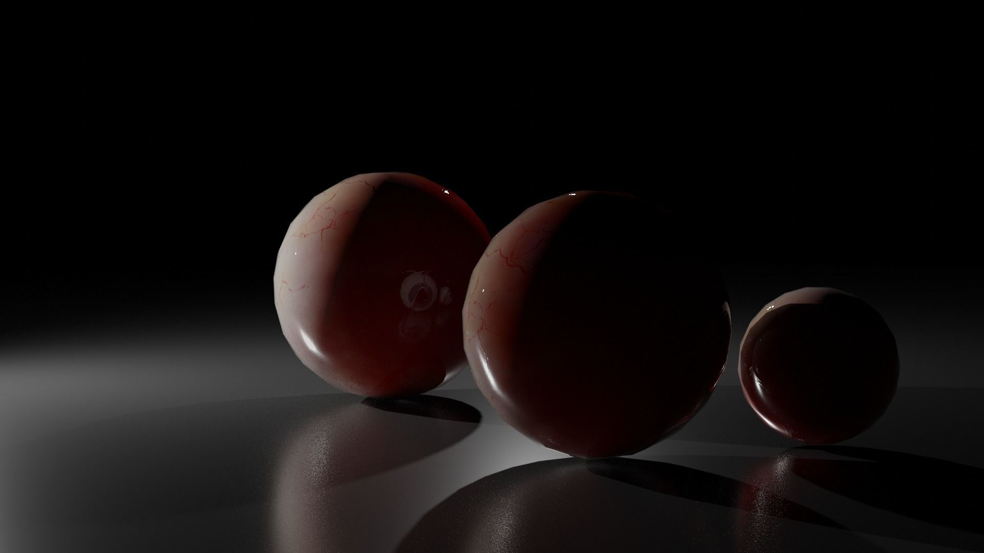 Realistic 3D Eye Model 3D model_3