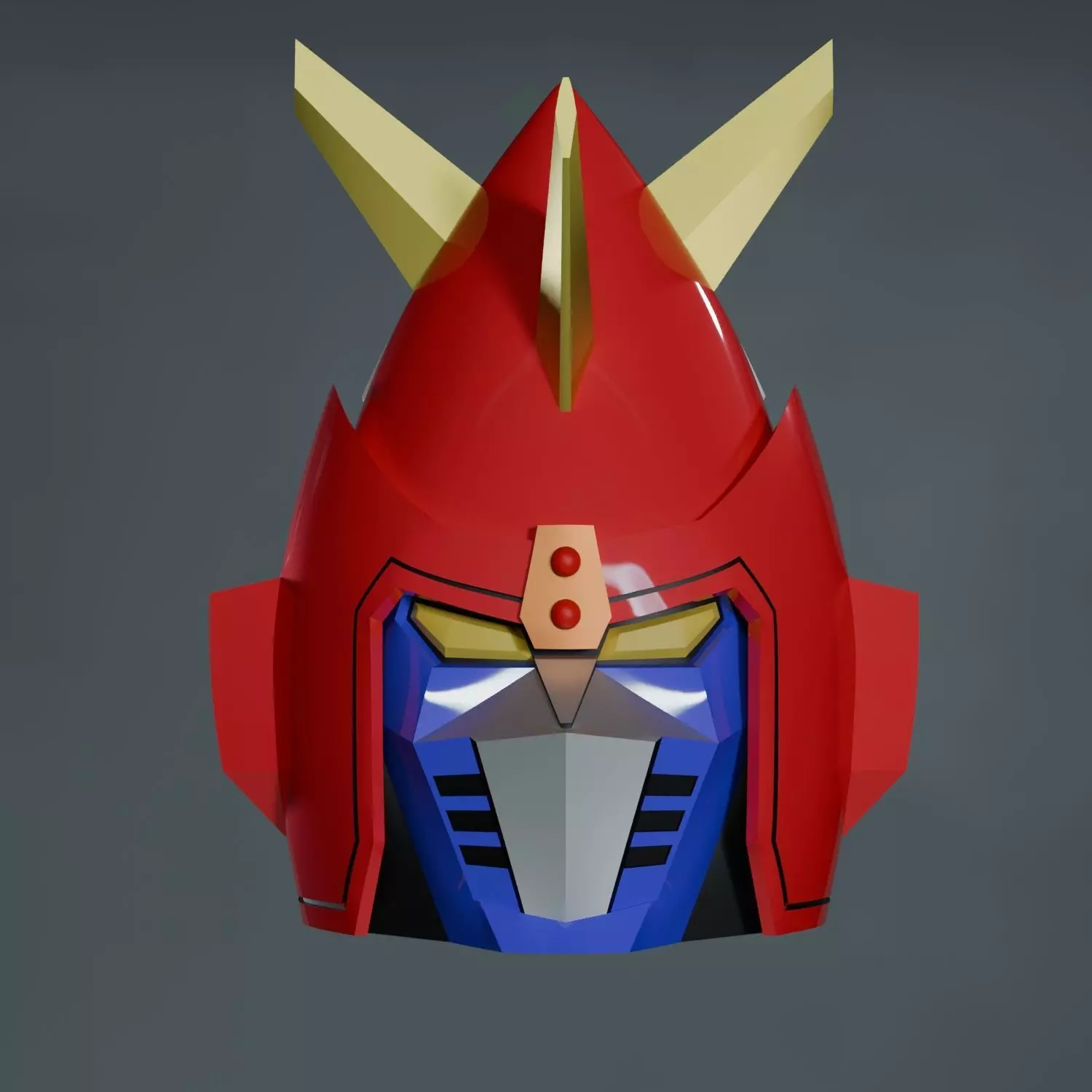 Choudenji Machine Voltes V Classic Anime Helmet Wearable 3D print model_0