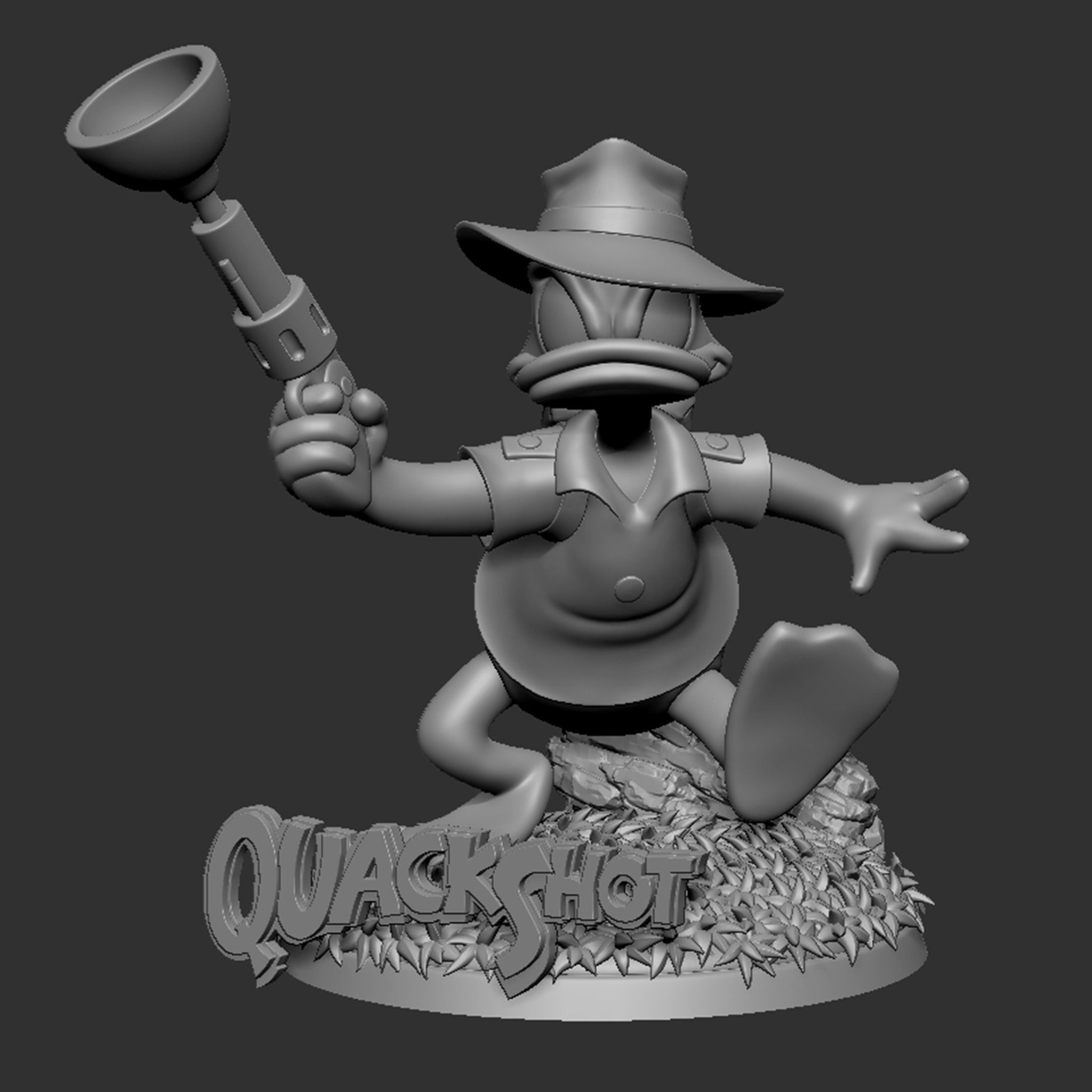 QuackShot - Donald Duck 3D print model_31