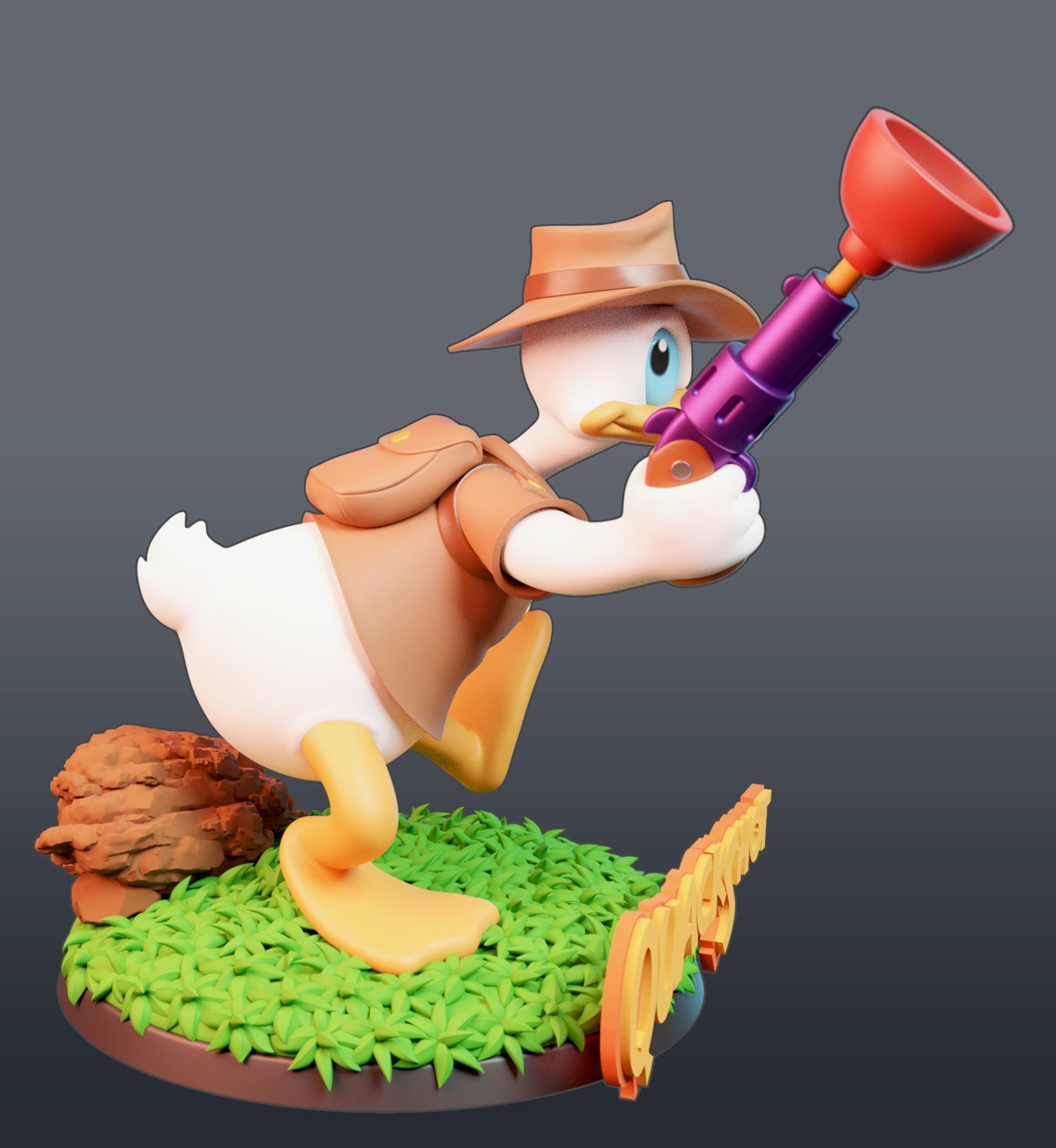 QuackShot - Donald Duck 3D print model_2
