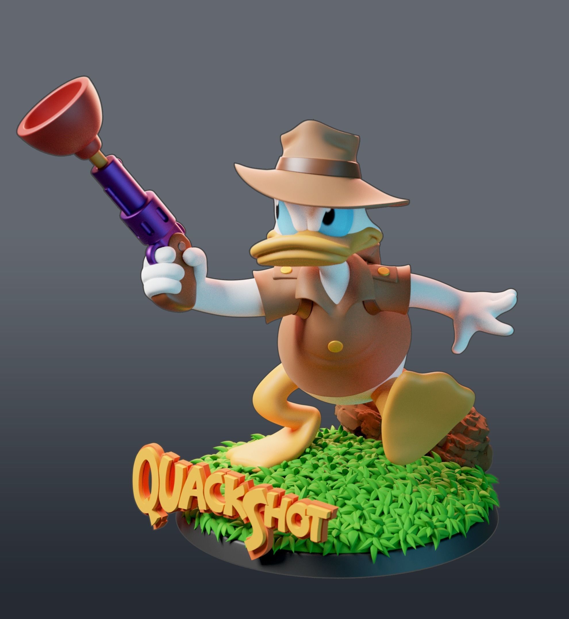 QuackShot - Donald Duck 3D print model_9