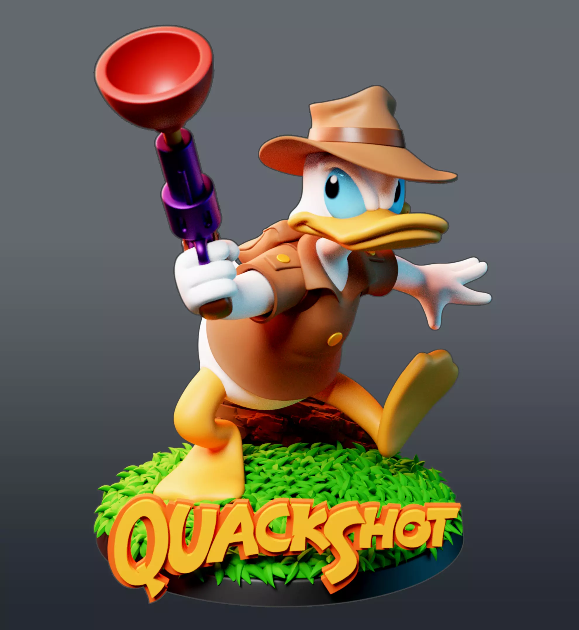 QuackShot - Donald Duck 3D print model_0