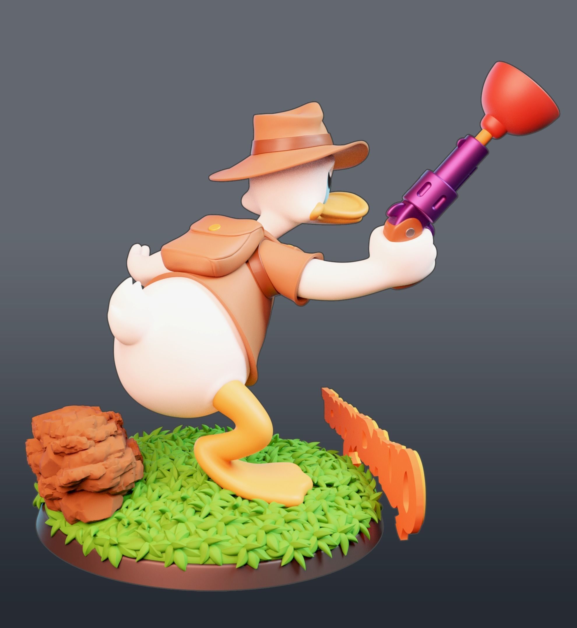 QuackShot - Donald Duck 3D print model_3