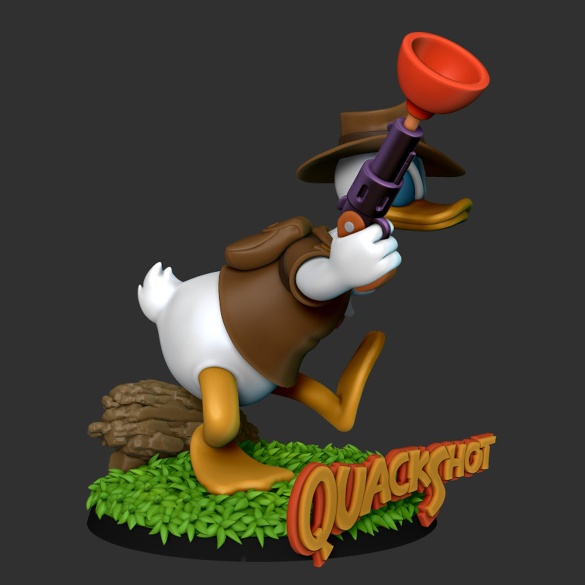 QuackShot - Donald Duck 3D print model_12