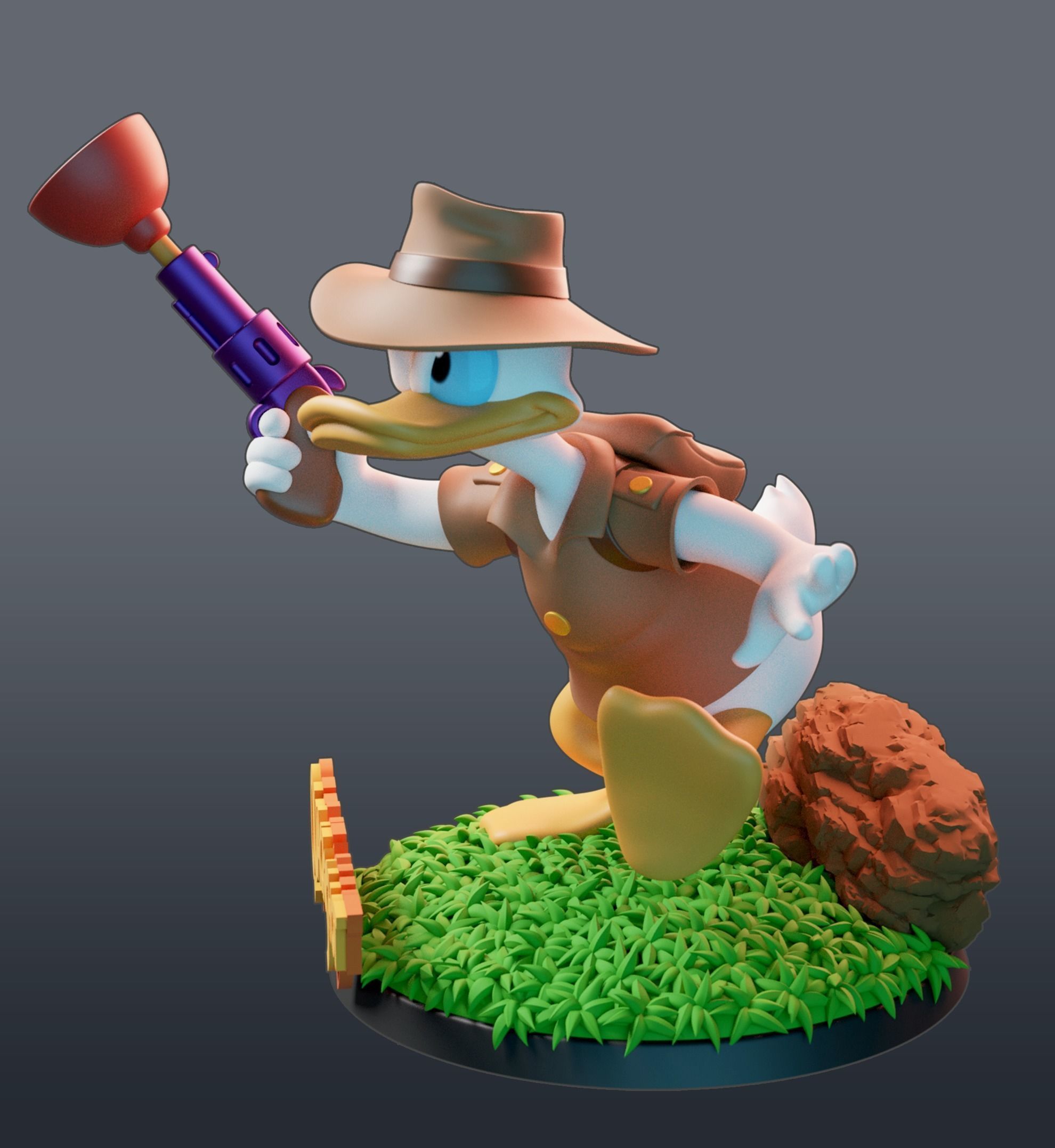QuackShot - Donald Duck 3D print model_8