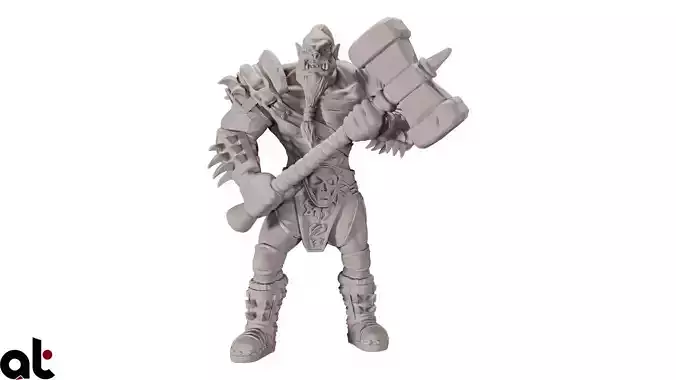 Orc Grunt 3D print model