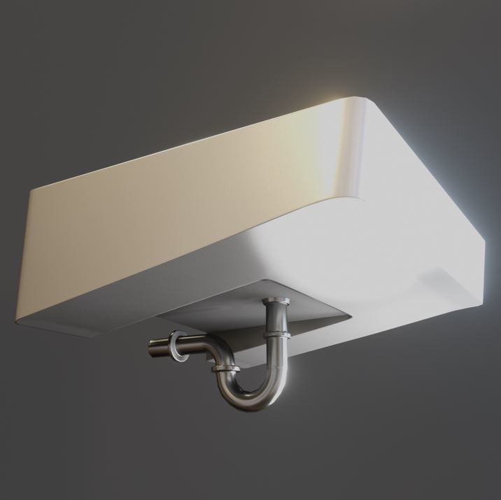 Bathroom Interior Package 5 3D Model Collection_52