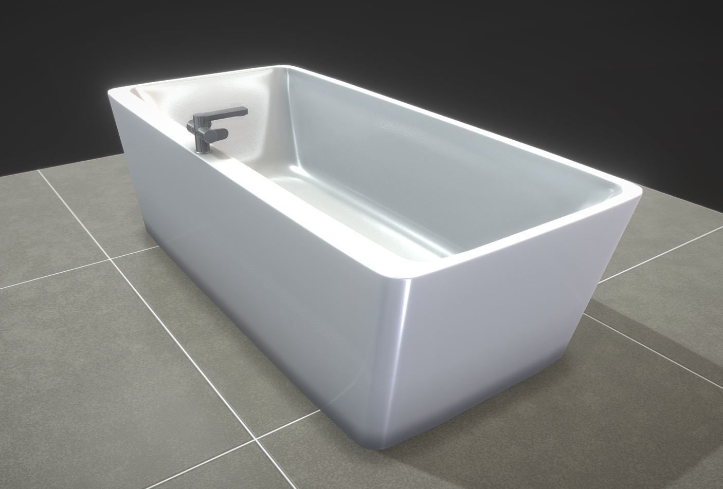 Bathroom Interior Package 5 3D Model Collection_74
