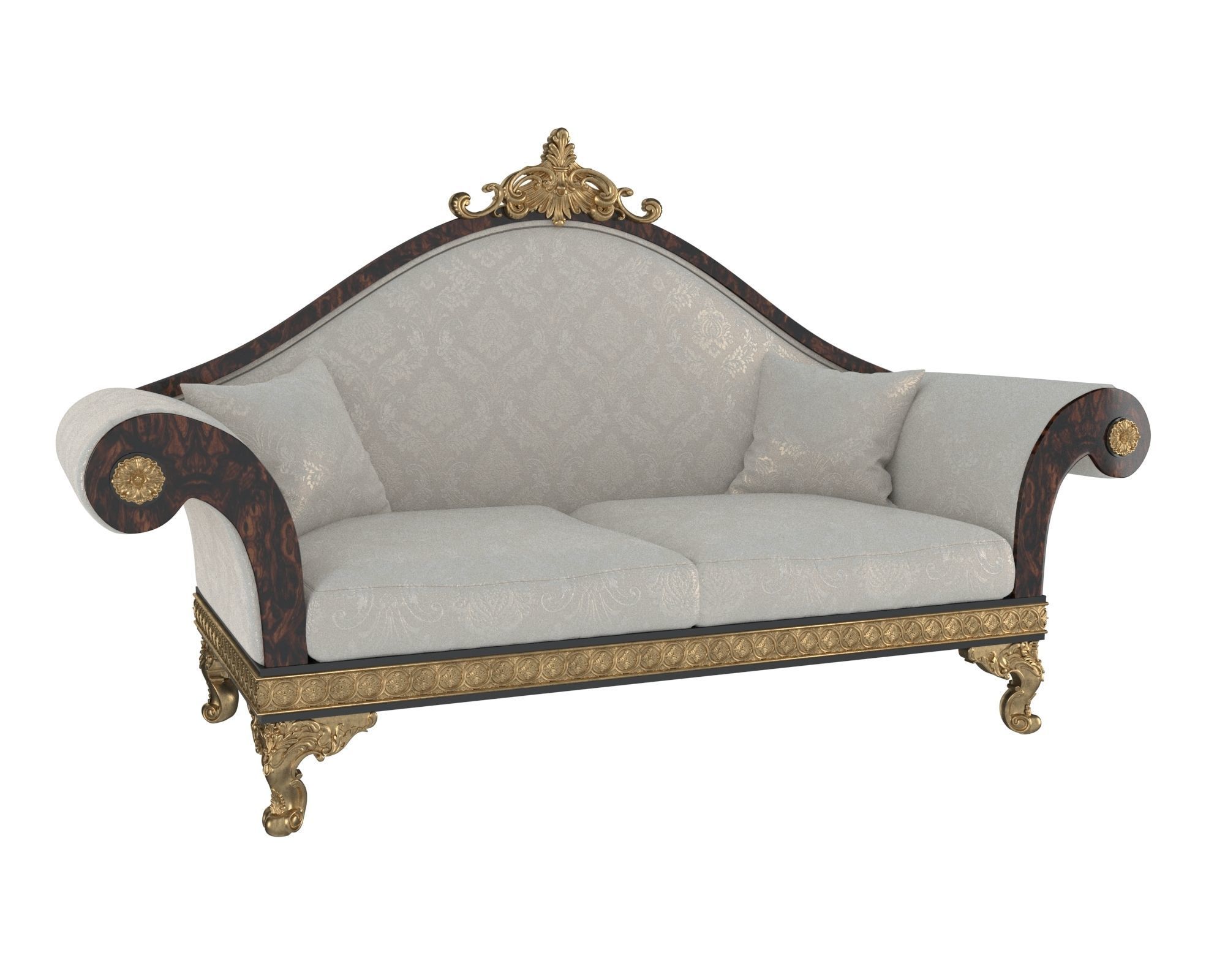 Mariner - SOFA 2 SEATER VOLGA 3D model 3D model_1